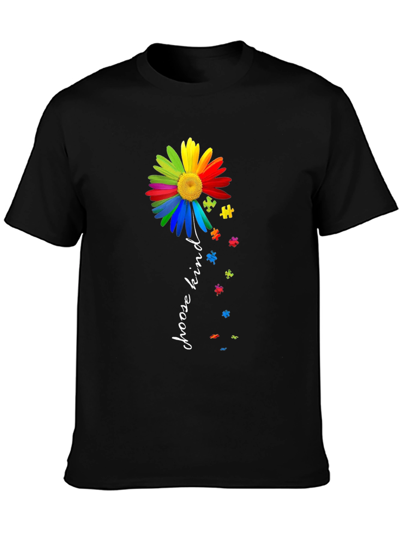 Choose Kind Autism Awareness Flower T-Shirt