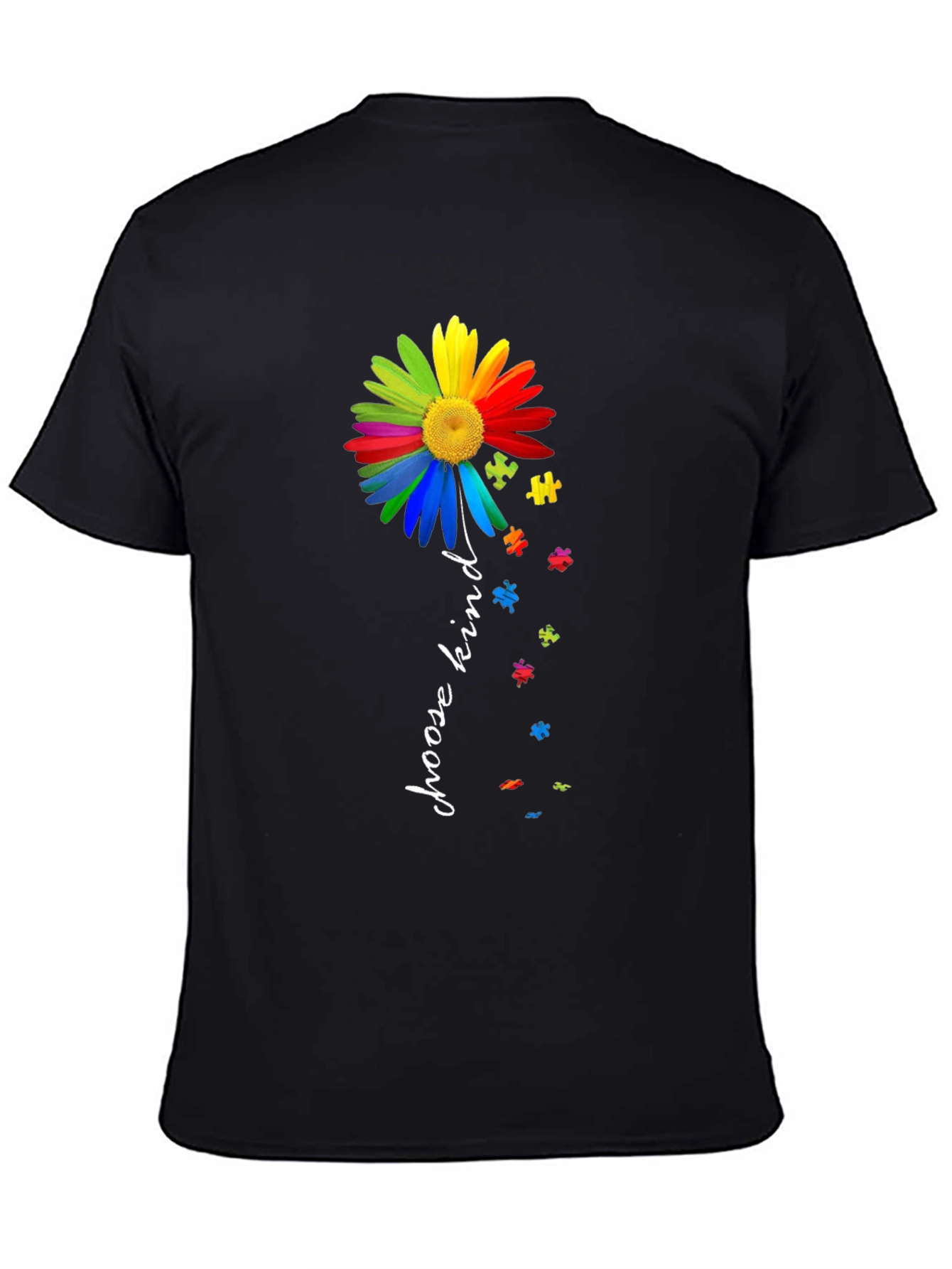 Choose Kind Autism Awareness Flower T-Shirt
