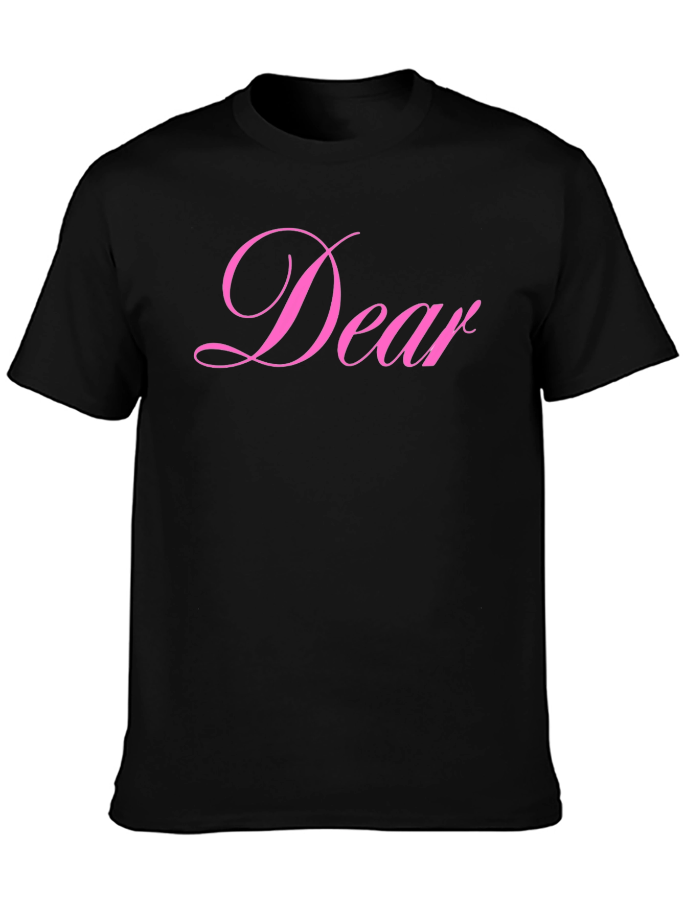 Dear T-Shirt: Stylish Statement Tee for Men