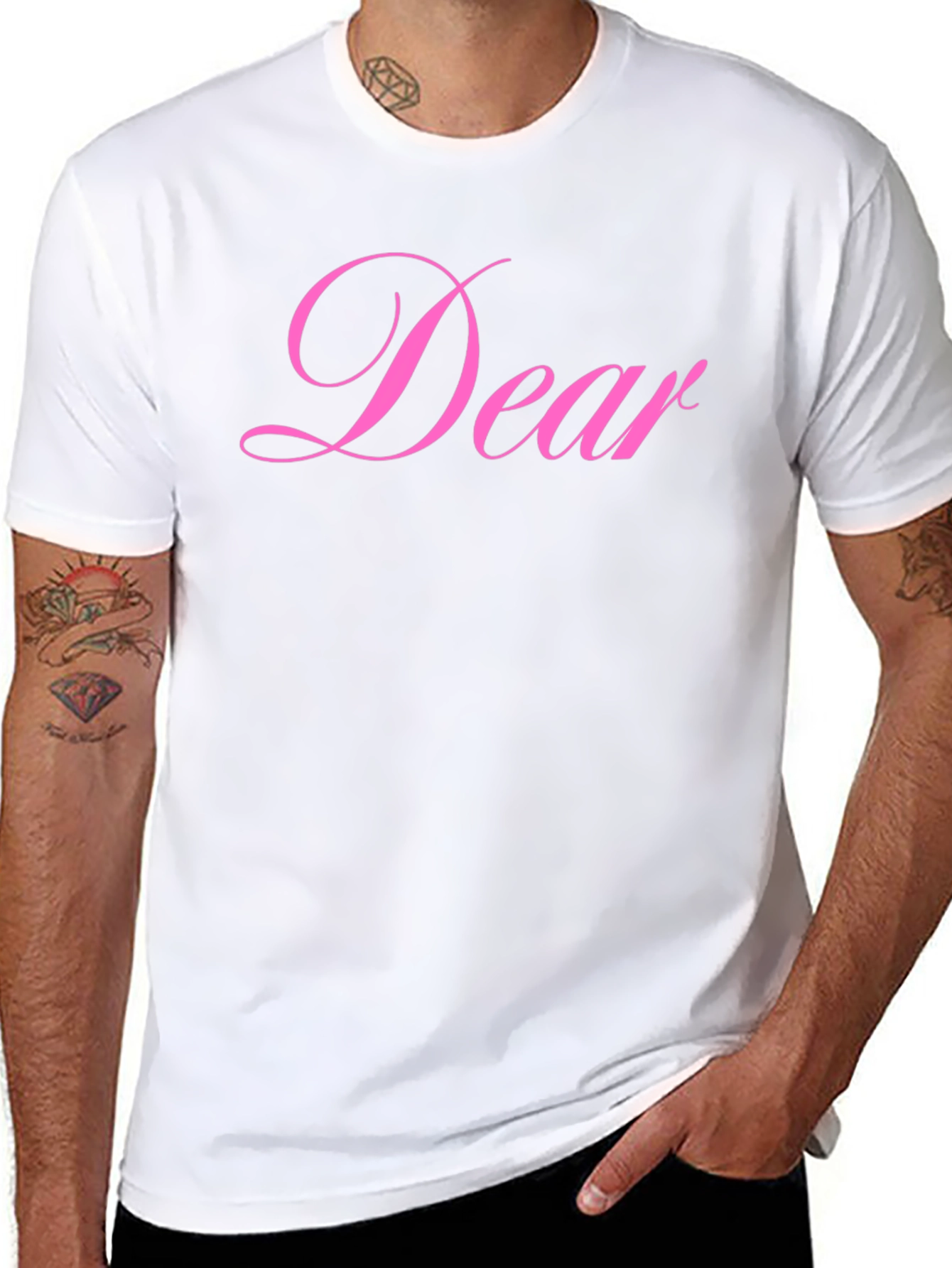 Dear T-Shirt: Stylish Statement Tee for Men