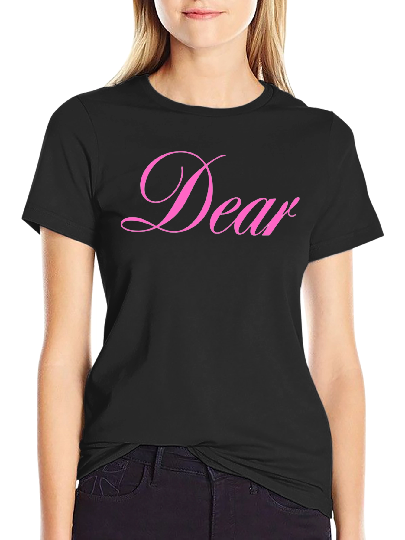 Dear T-Shirt: Stylish Statement Tee for Men