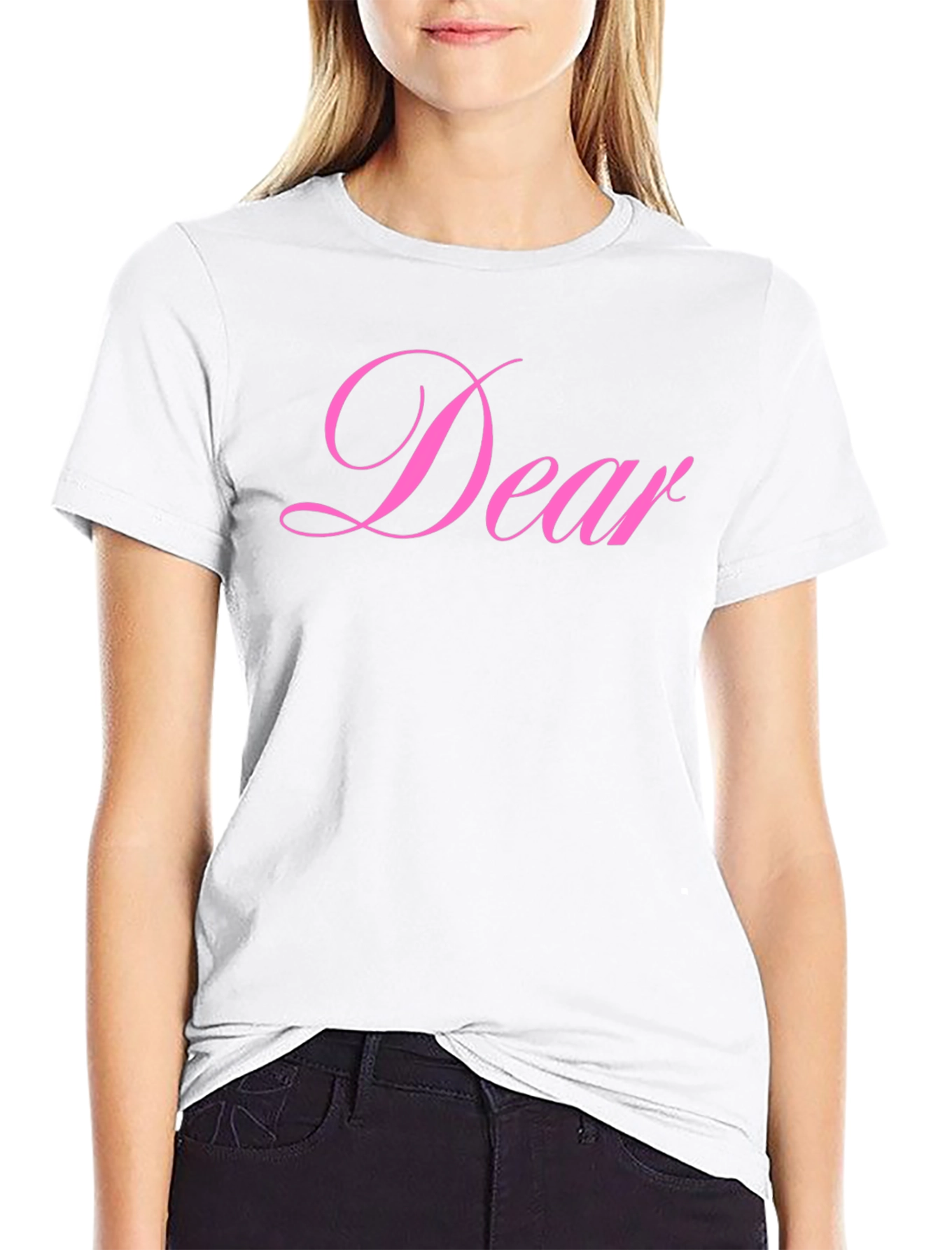 Dear T-Shirt: Stylish Statement Tee for Men
