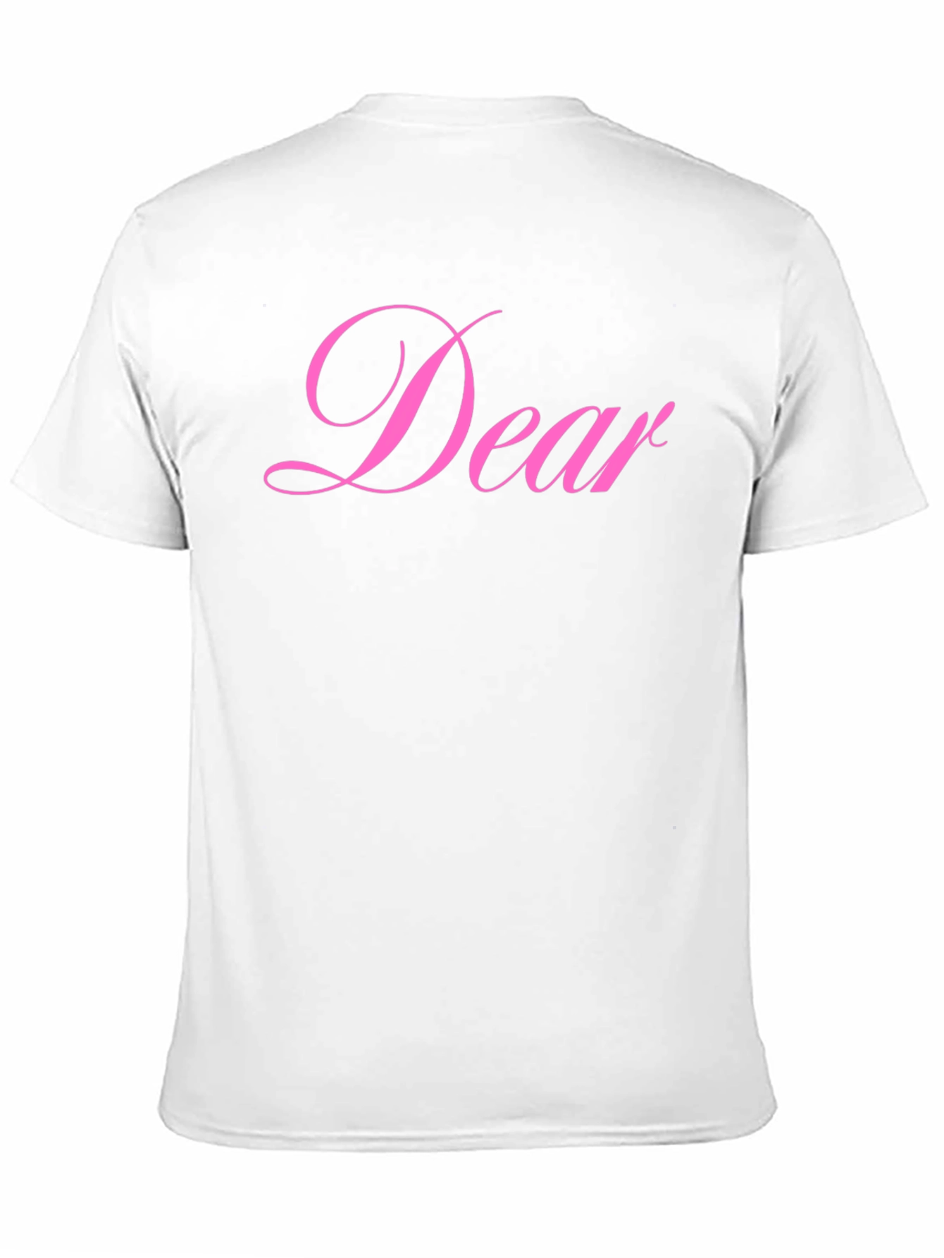 Dear T-Shirt: Stylish Statement Tee for Men