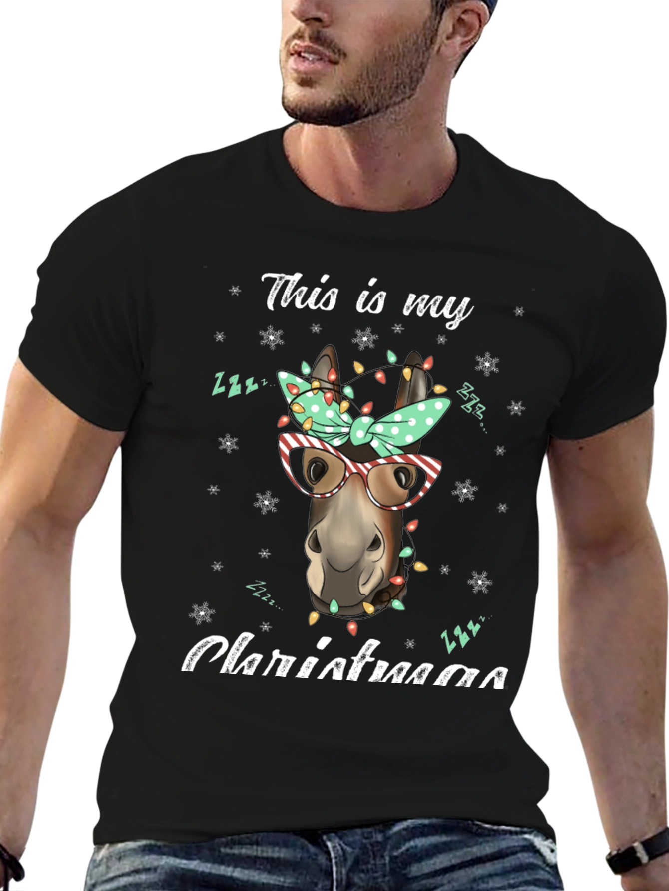Christmas Donkey T-Shirt
