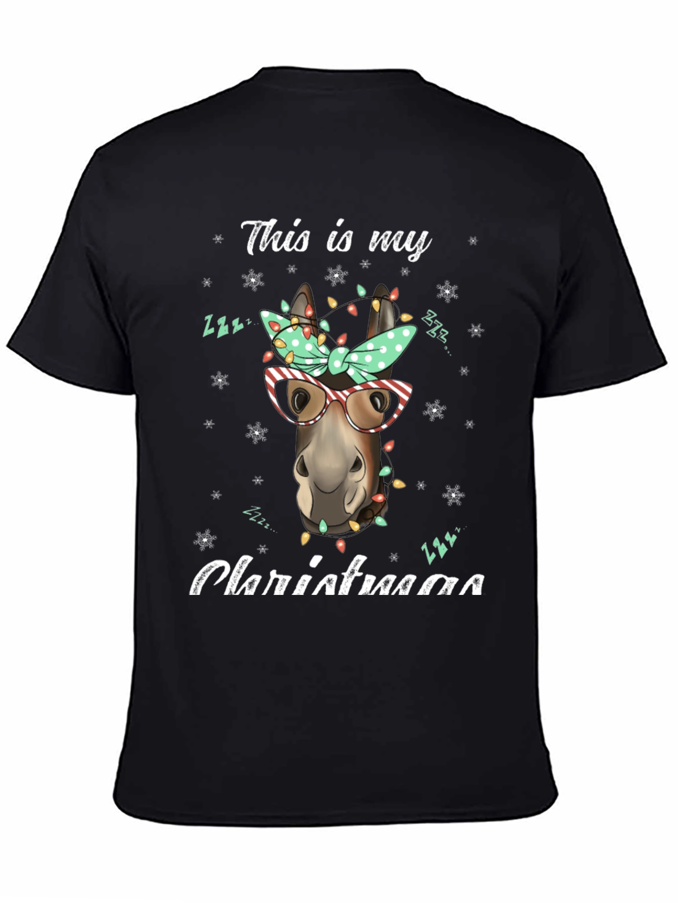 Christmas Donkey T-Shirt