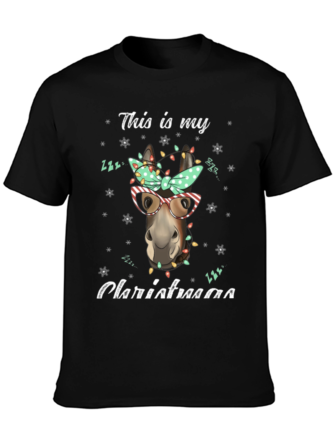 Christmas Donkey T-Shirt