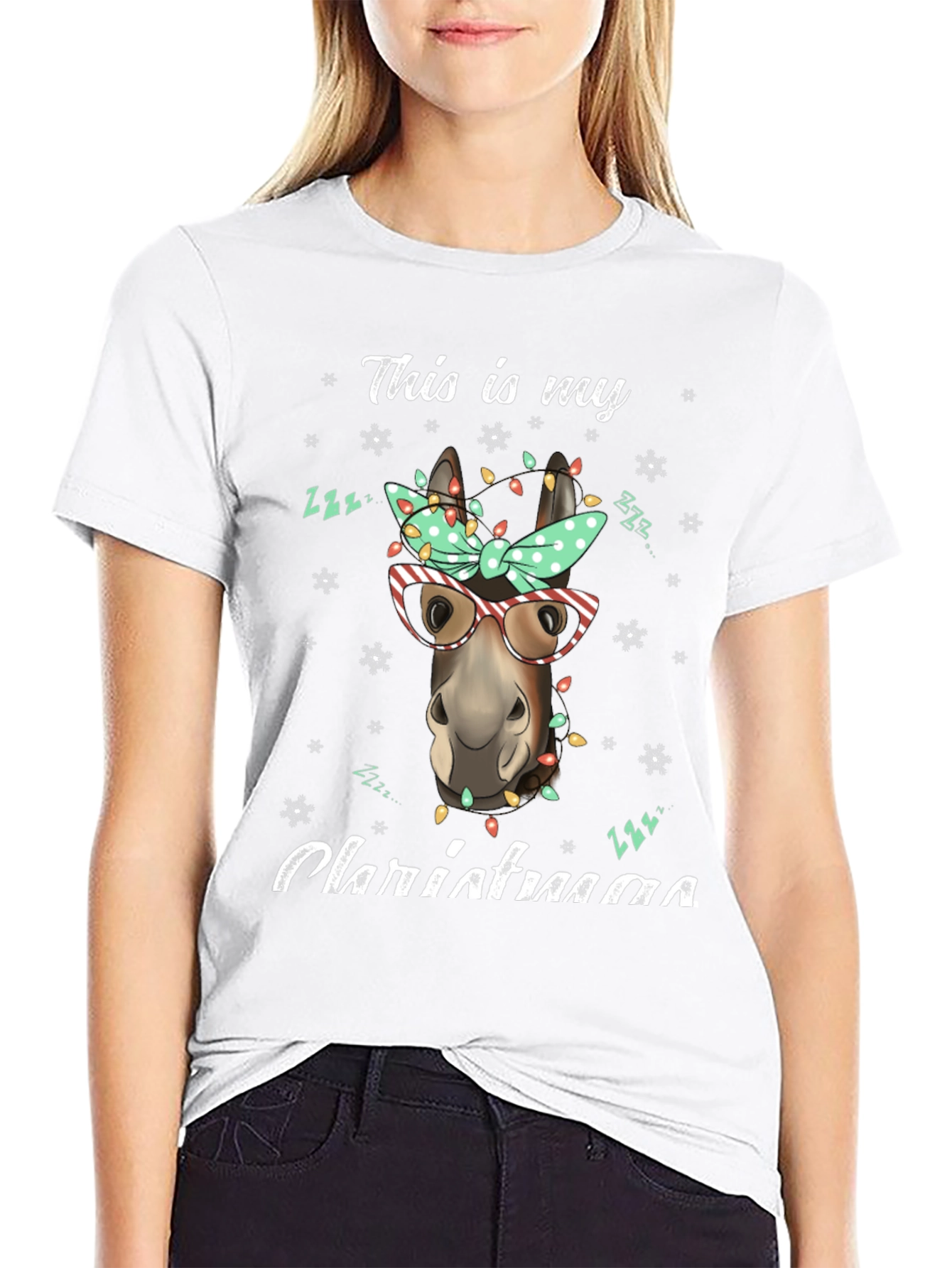 Christmas Donkey T-Shirt