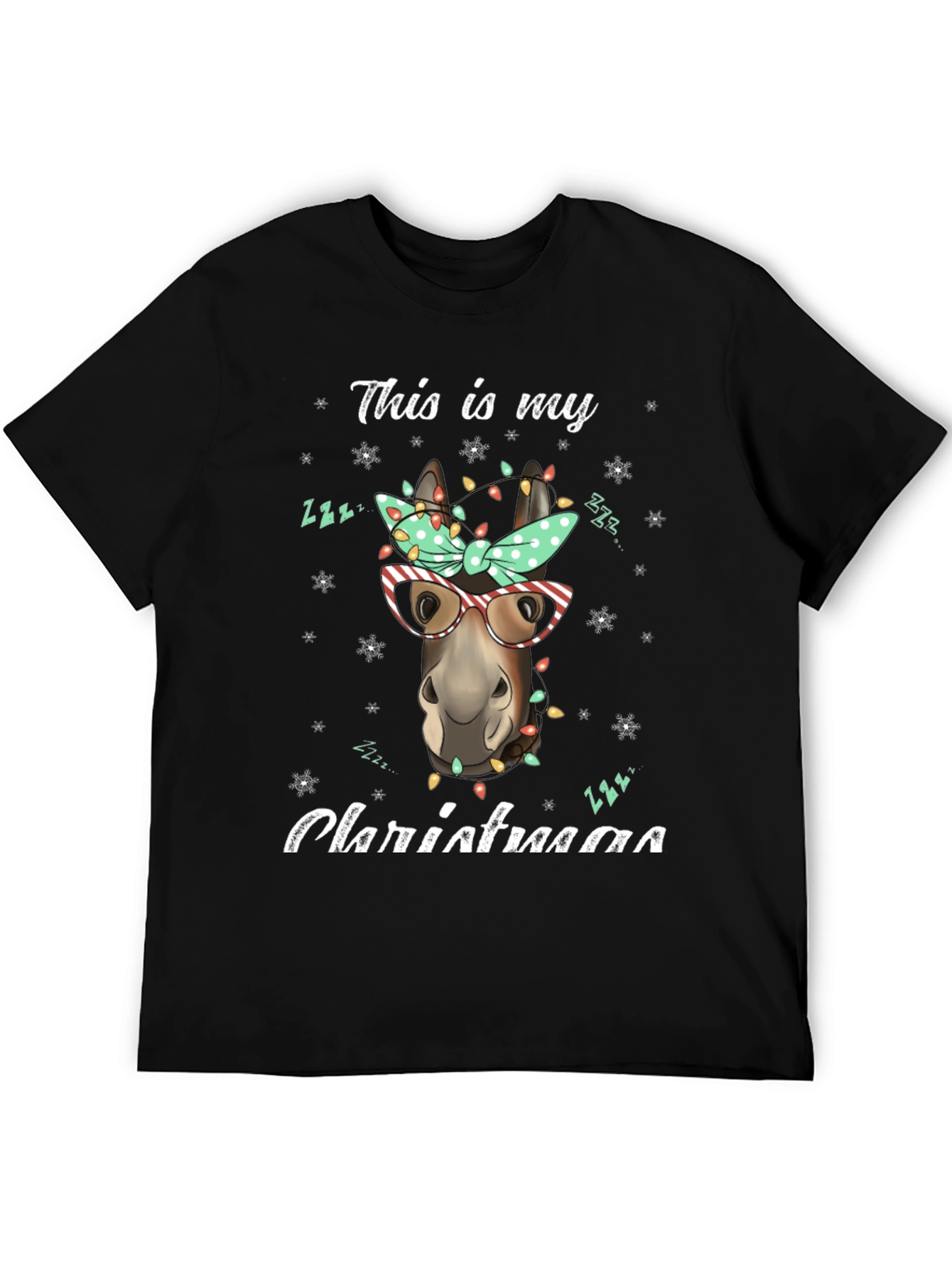 Christmas Donkey T-Shirt