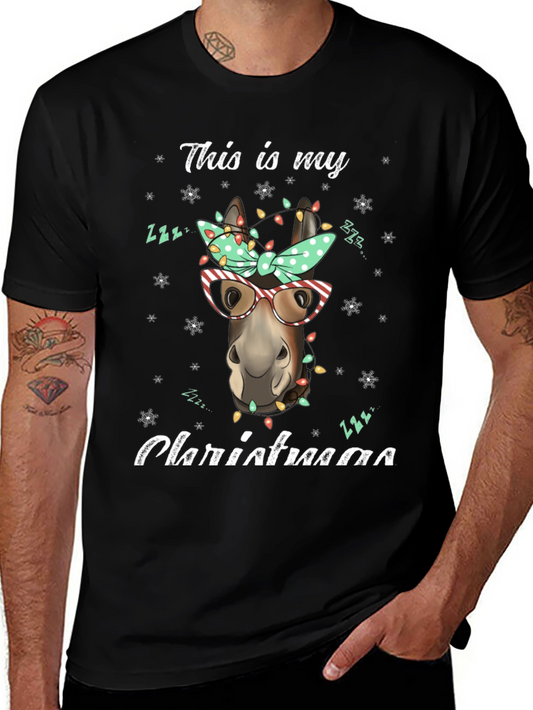 Christmas Donkey T-Shirt