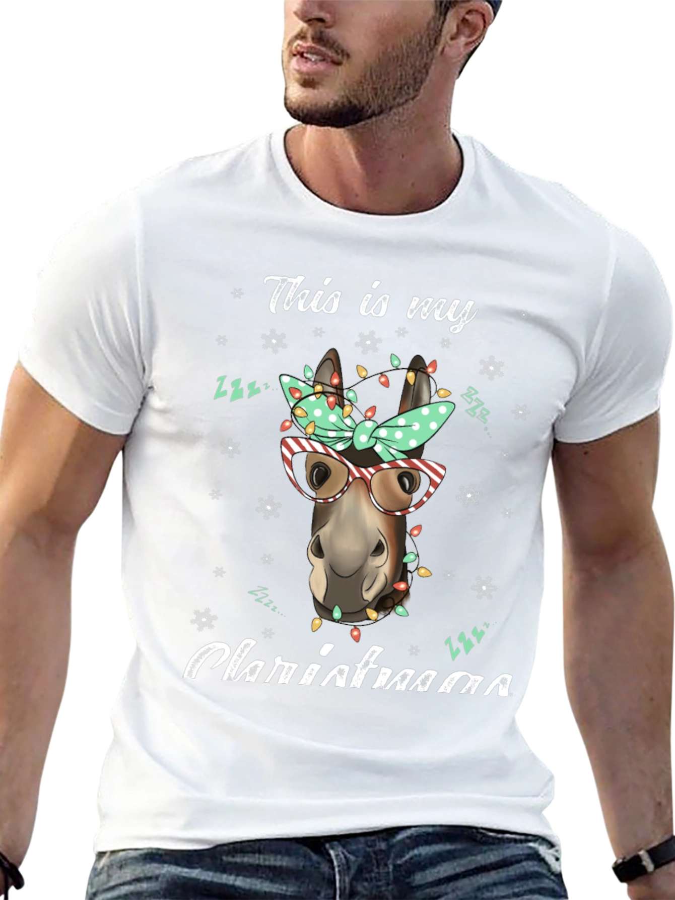 Christmas Donkey T-Shirt