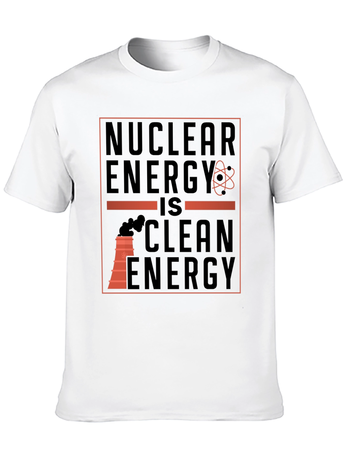 Nuclear Energy is Clean Energy Graphic T-Shirt