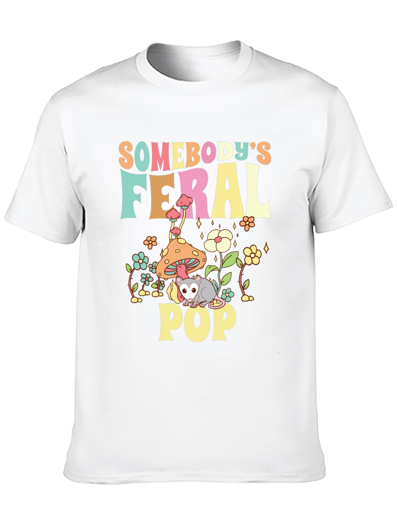 Somebodys Feral Pop Graphic Tee