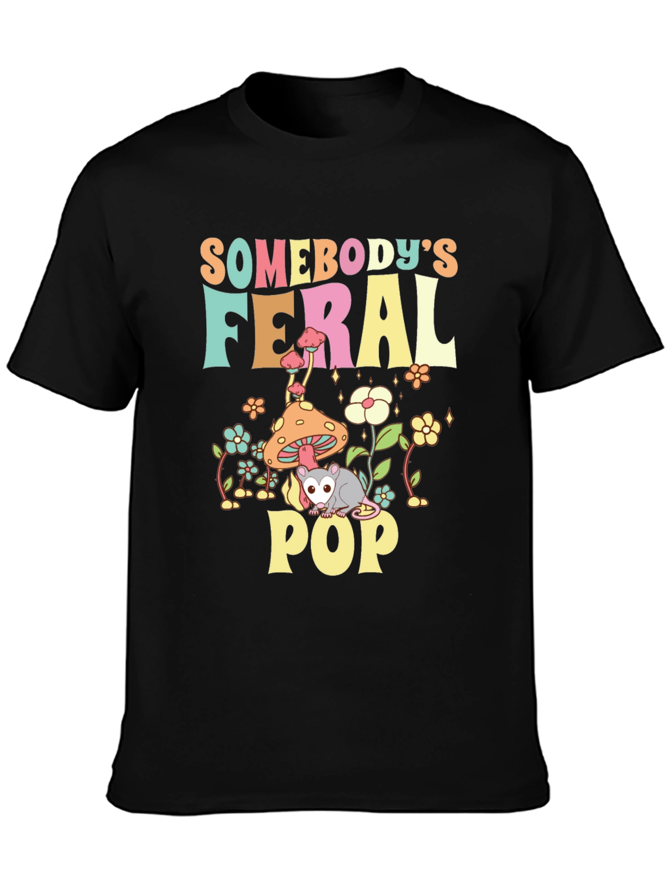 Somebodys Feral Pop Graphic Tee