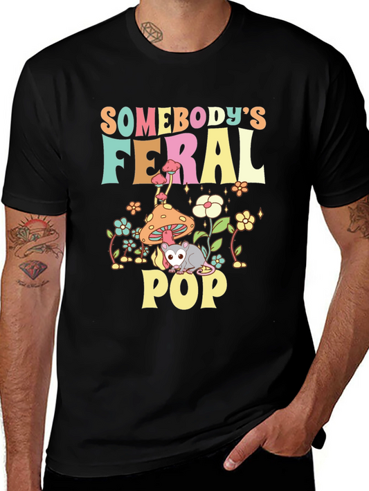 Somebodys Feral Pop Graphic Tee