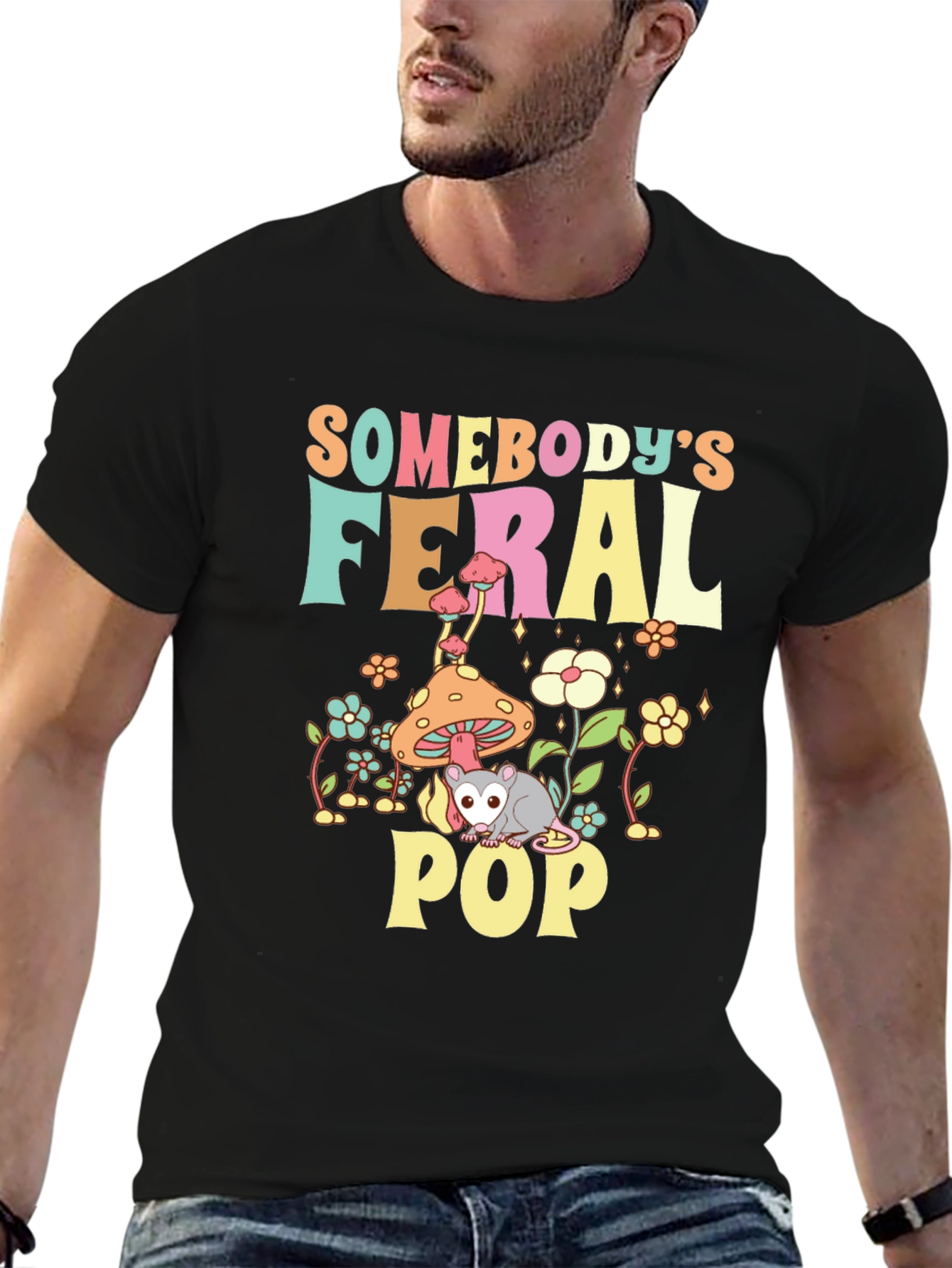 Somebodys Feral Pop Graphic Tee