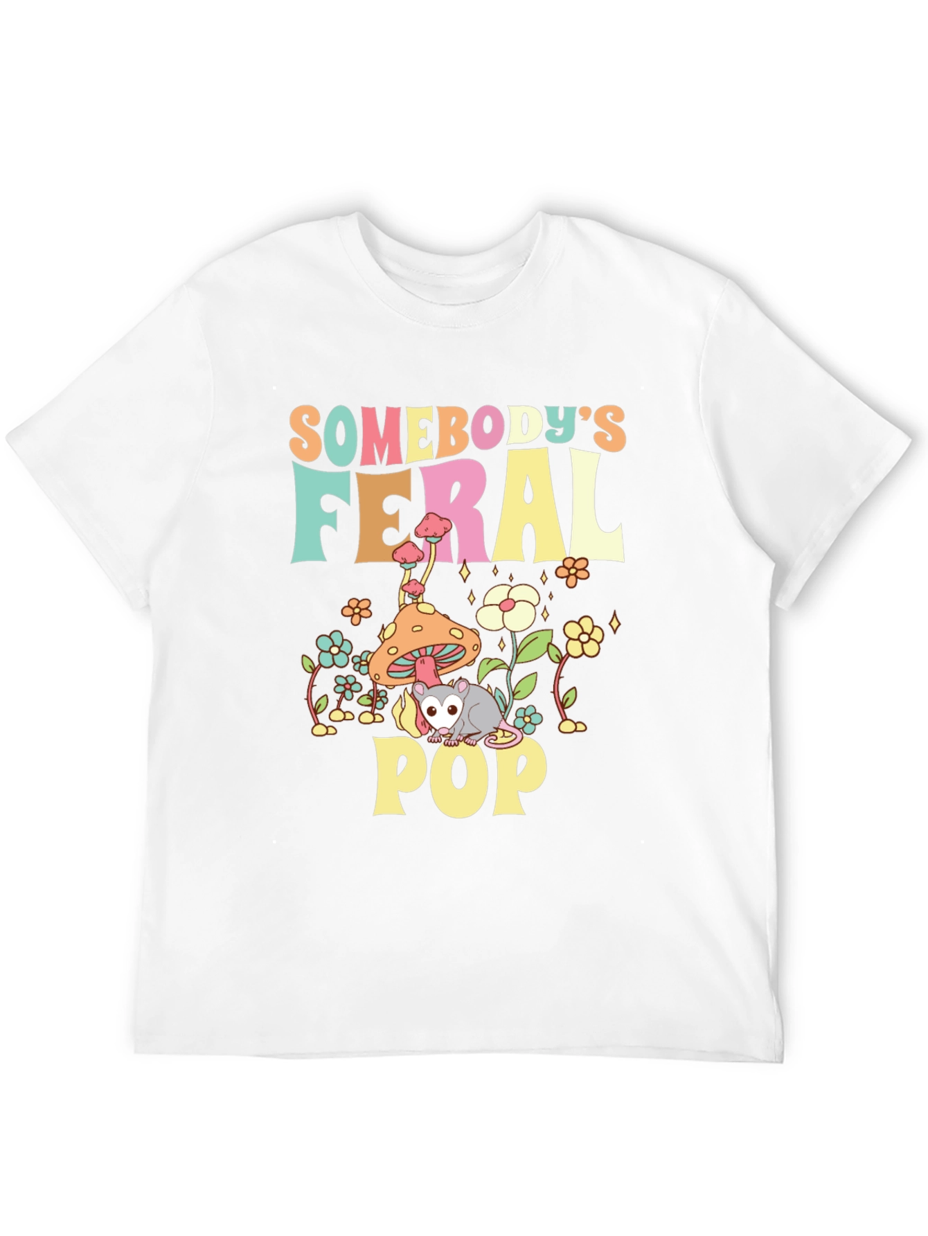 Somebodys Feral Pop Graphic Tee