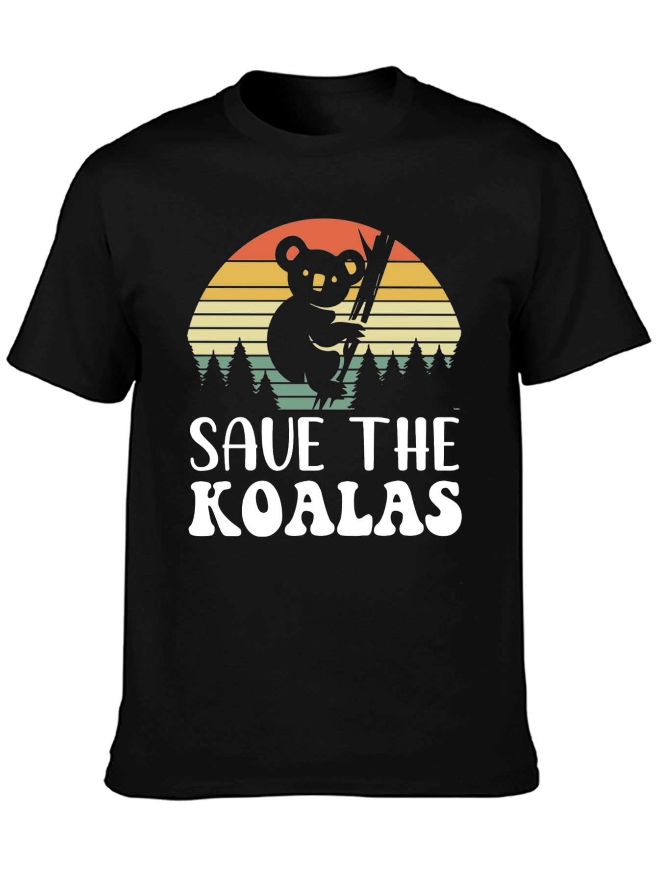 Save the Koalas T-Shirt - Retro Style