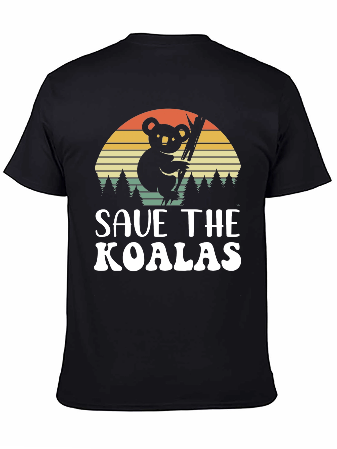 Save the Koalas T-Shirt - Retro Style