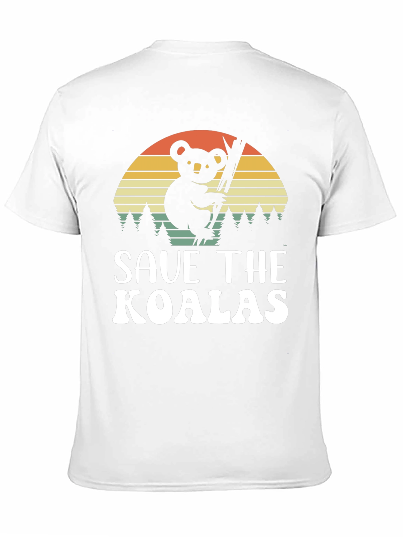 Save the Koalas T-Shirt - Retro Style