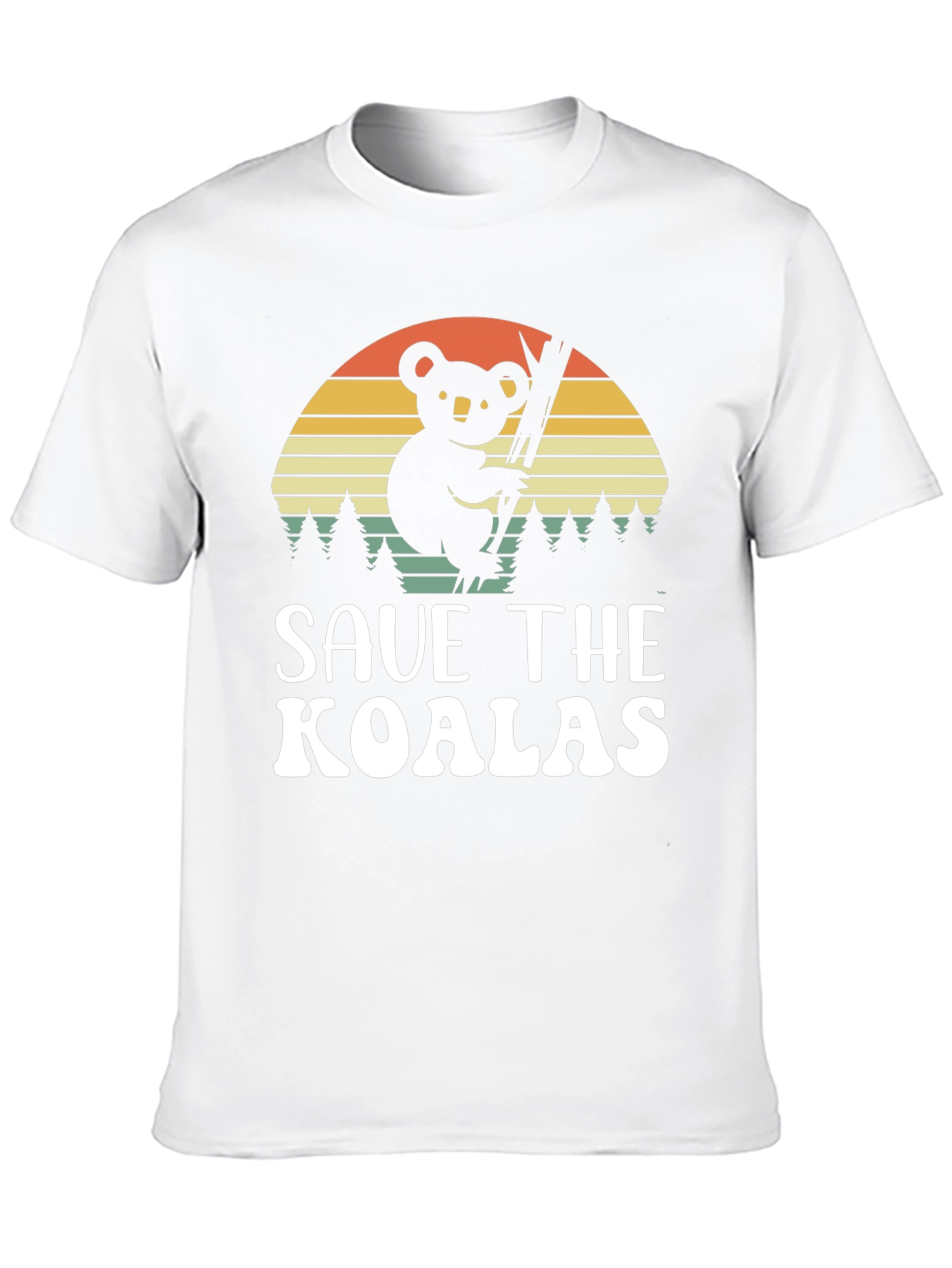 Save the Koalas T-Shirt - Retro Style