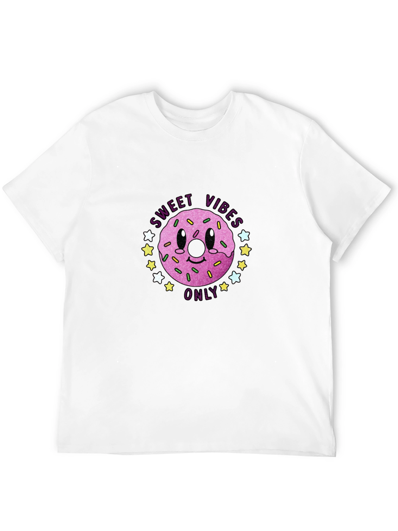 Sweet Vibes Only Graphic T-Shirt - Black