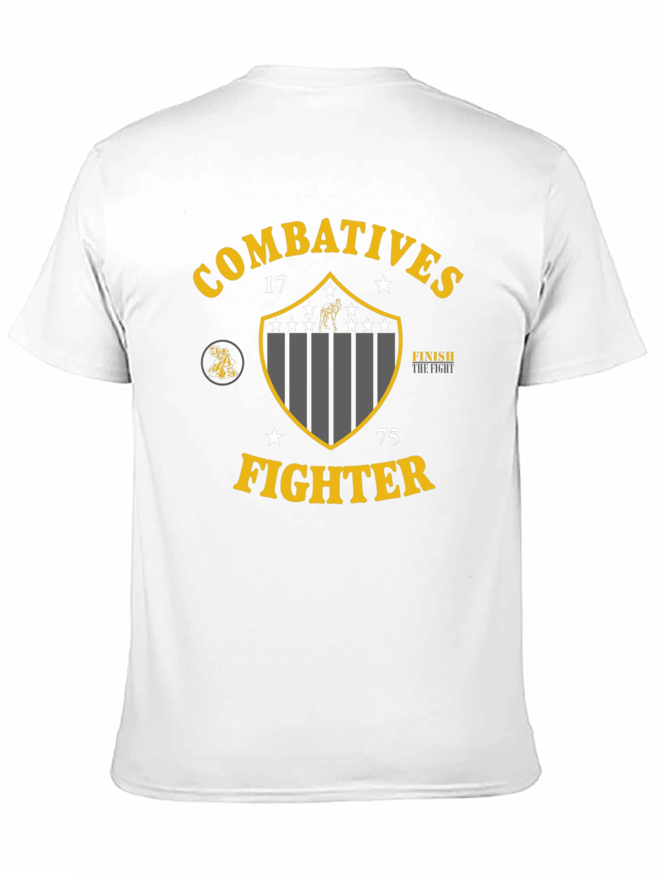 Combatitives Fighter Graphic T-Shirt - Black