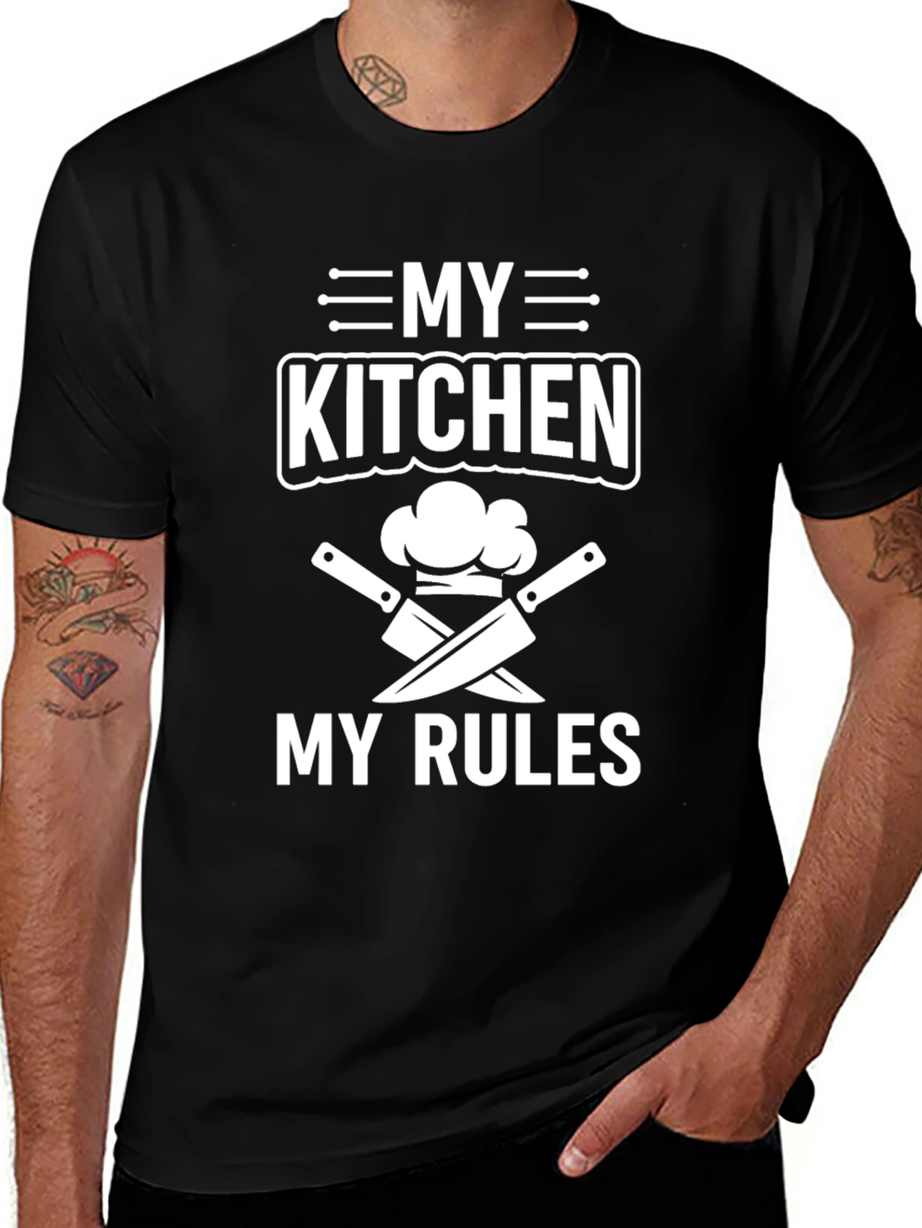 My Kitchen My Rules Chef T-Shirt