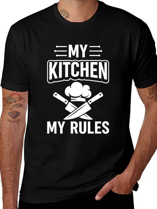 My Kitchen My Rules Chef T-Shirt