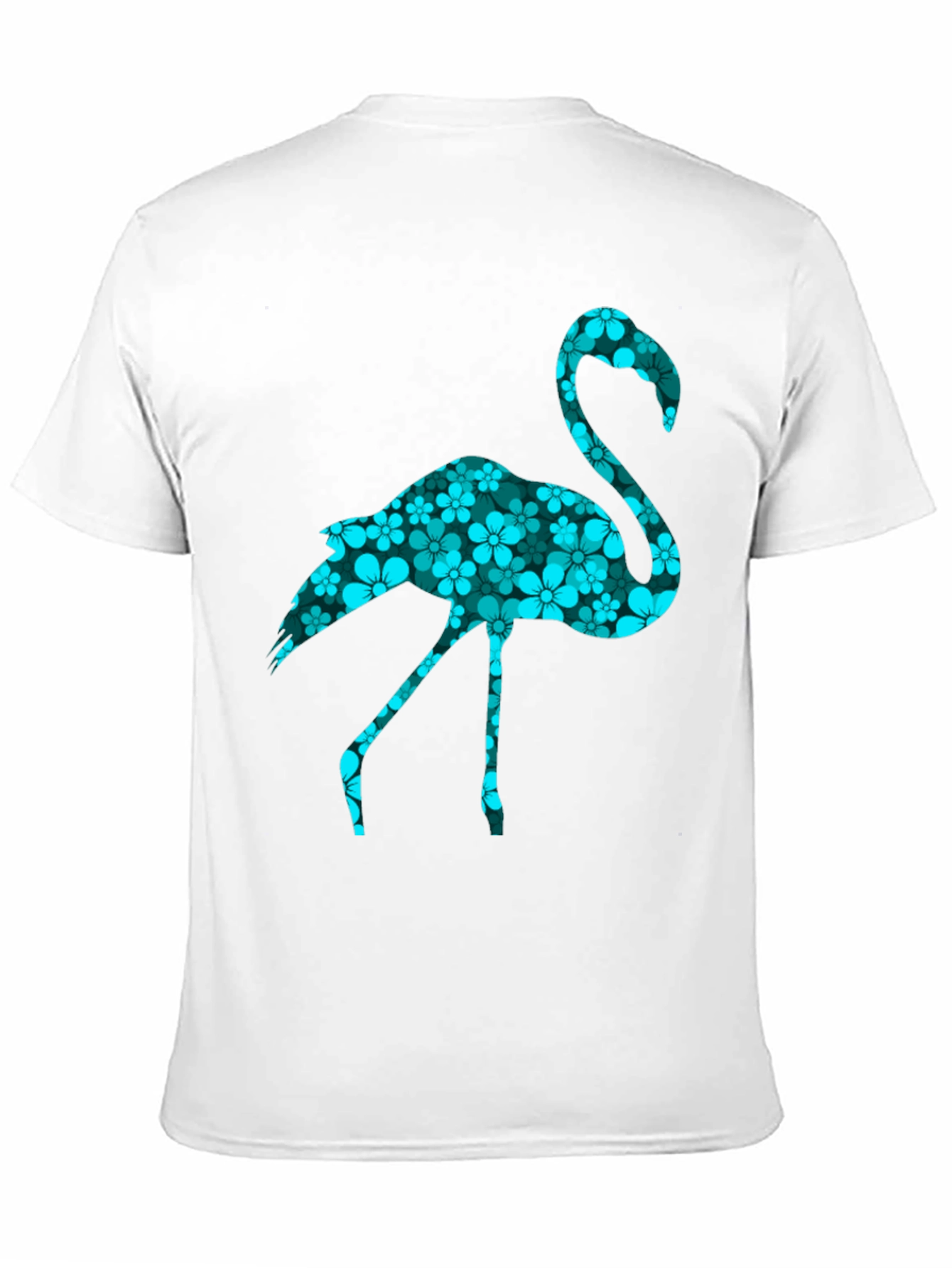 Floral Flamingo Graphic T-Shirt