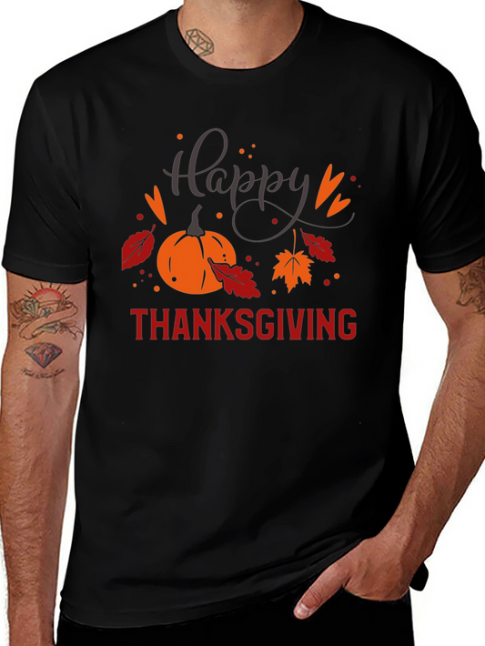 Happy Thanksgiving Graphic T-Shirt
