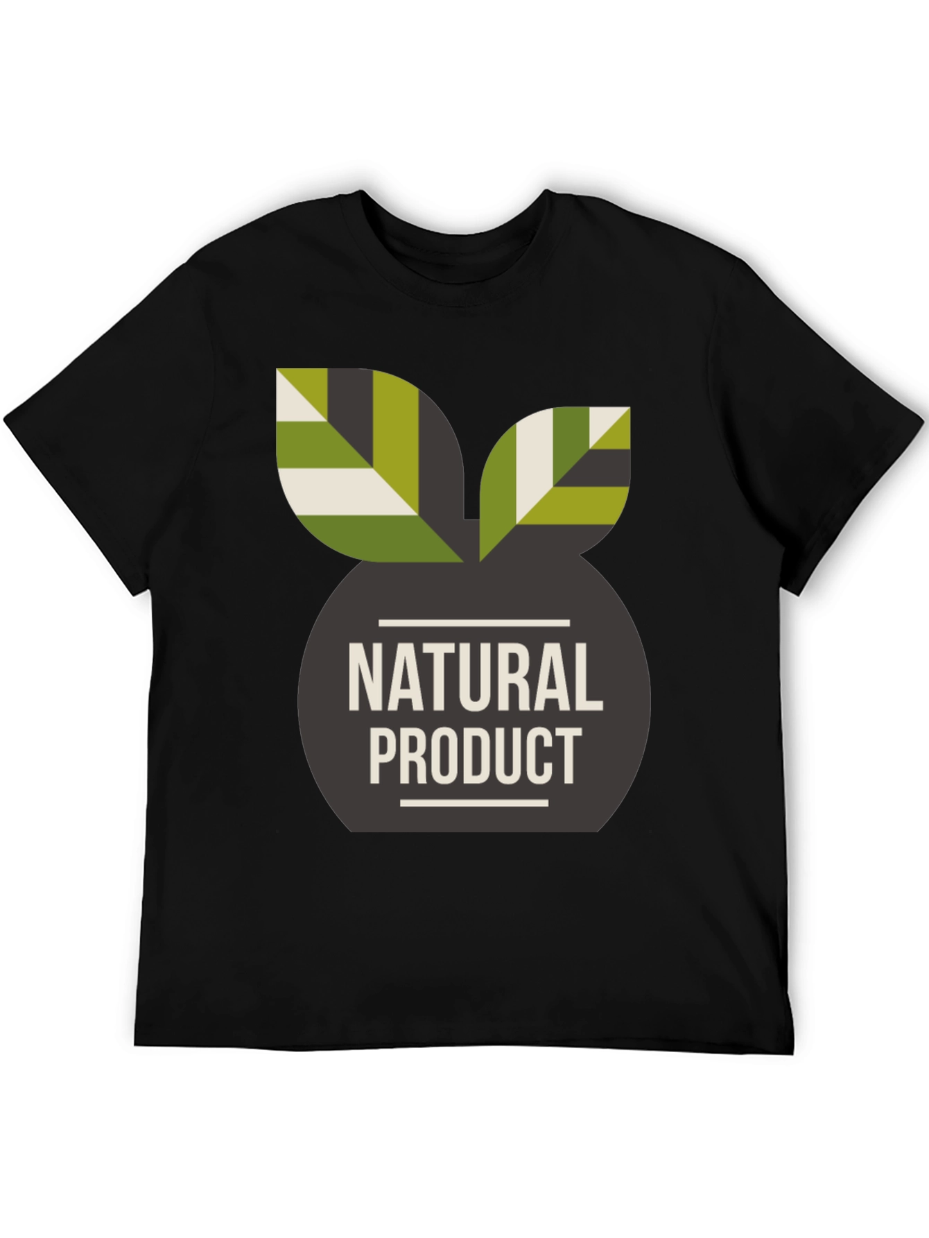 Natural Product Graphic Tee - Black