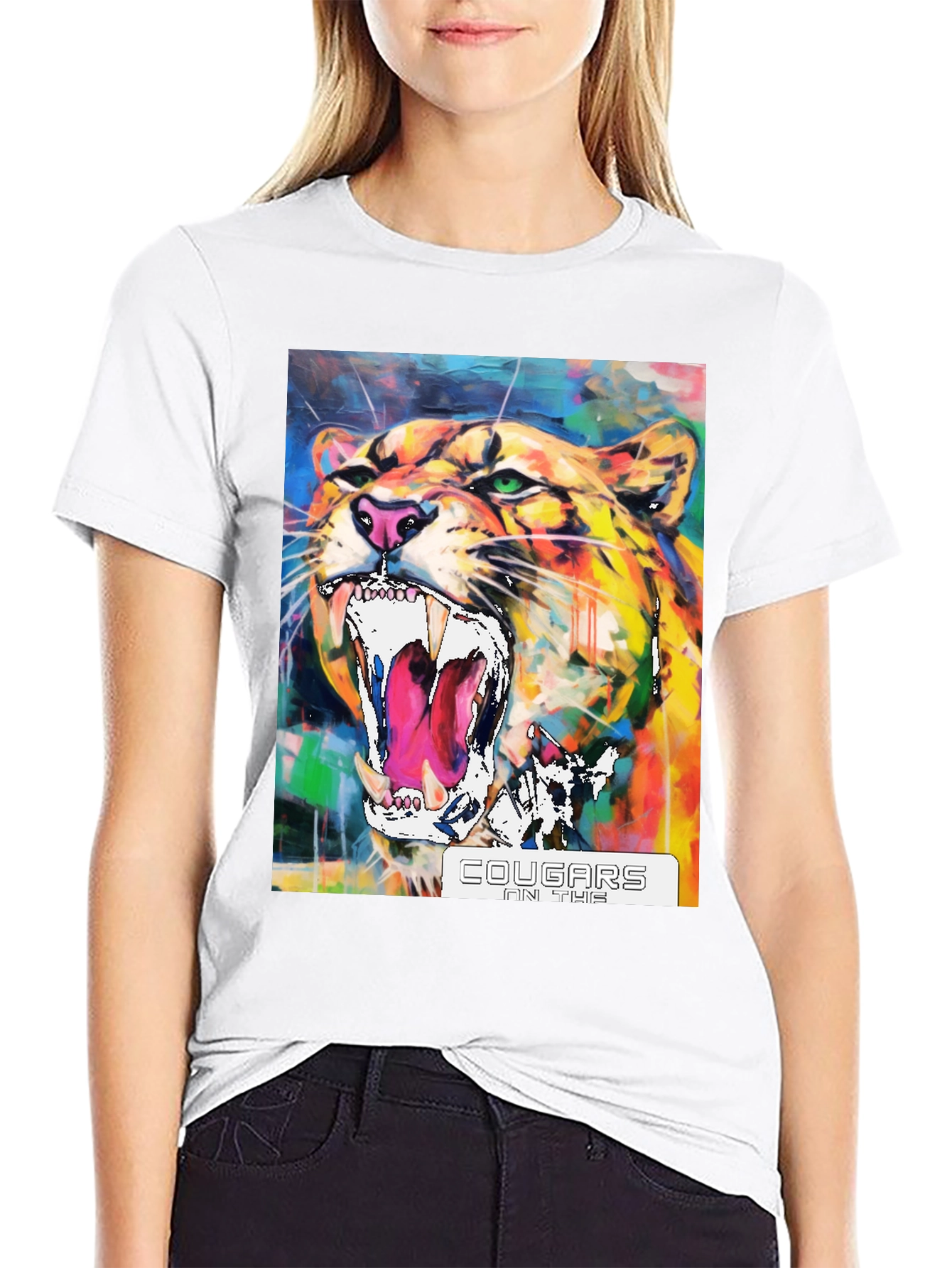 Cougars On The Prowl Graphic T-Shirt