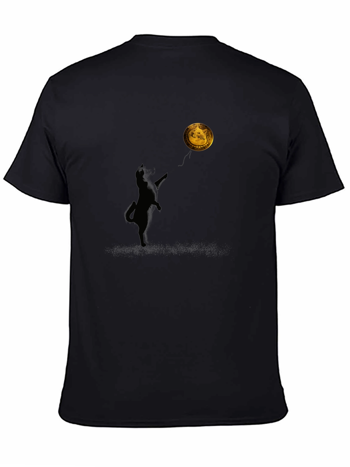 Doge Coin Balloon T-Shirt - Crypto Pup