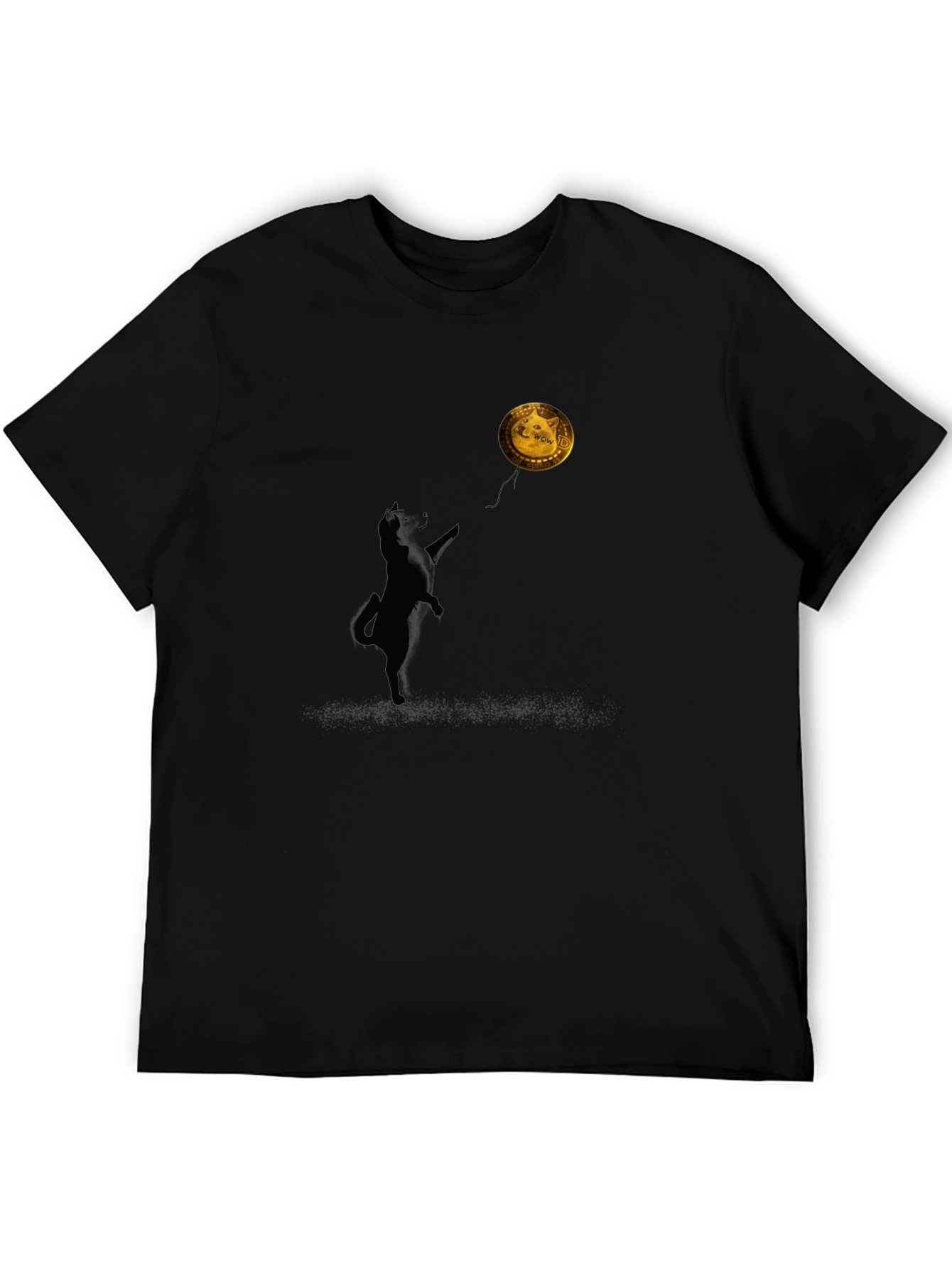 Doge Coin Balloon T-Shirt - Crypto Pup