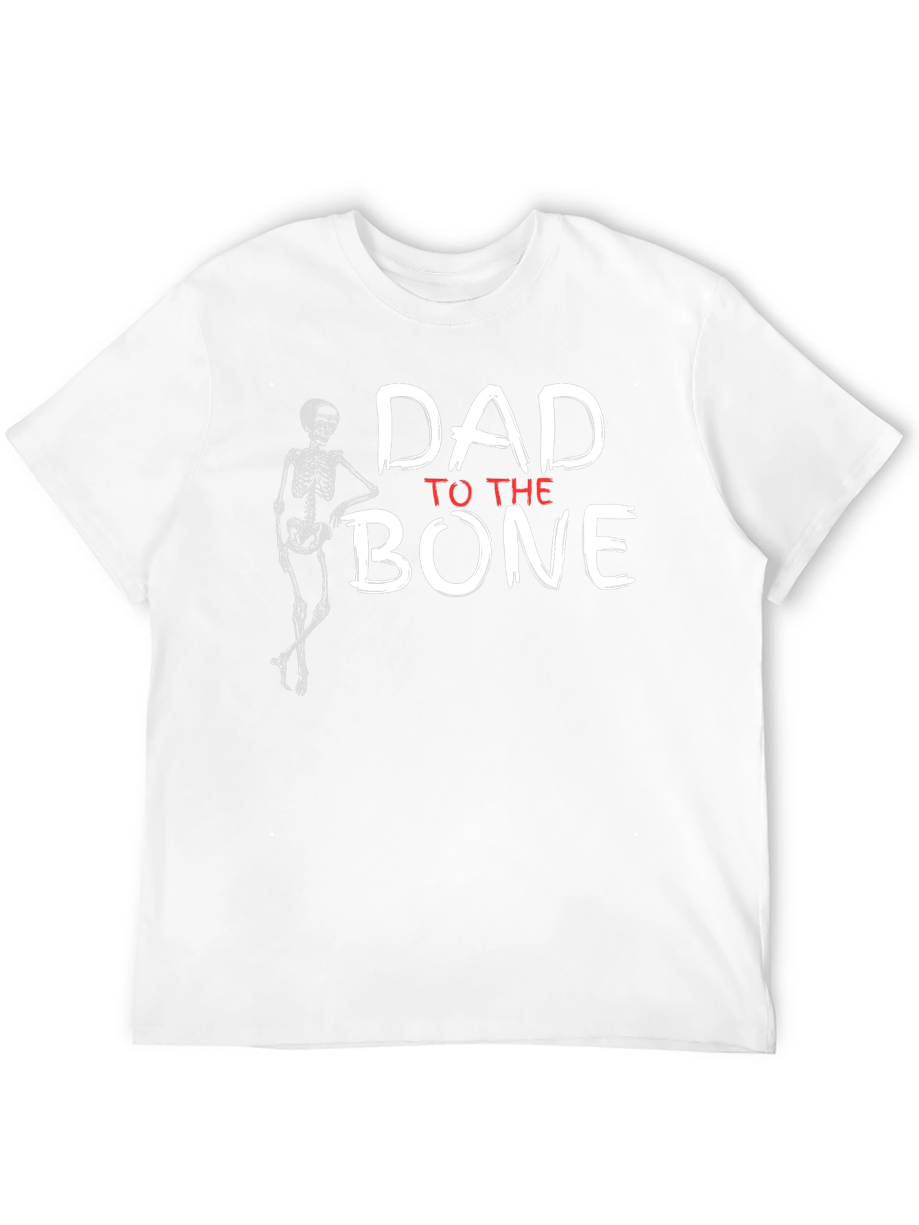 Dad to the Bone Black Graphic T-Shirt