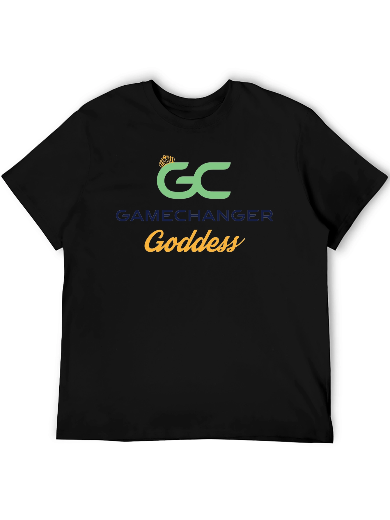 Gamechanger Goddess Black T-Shirt
