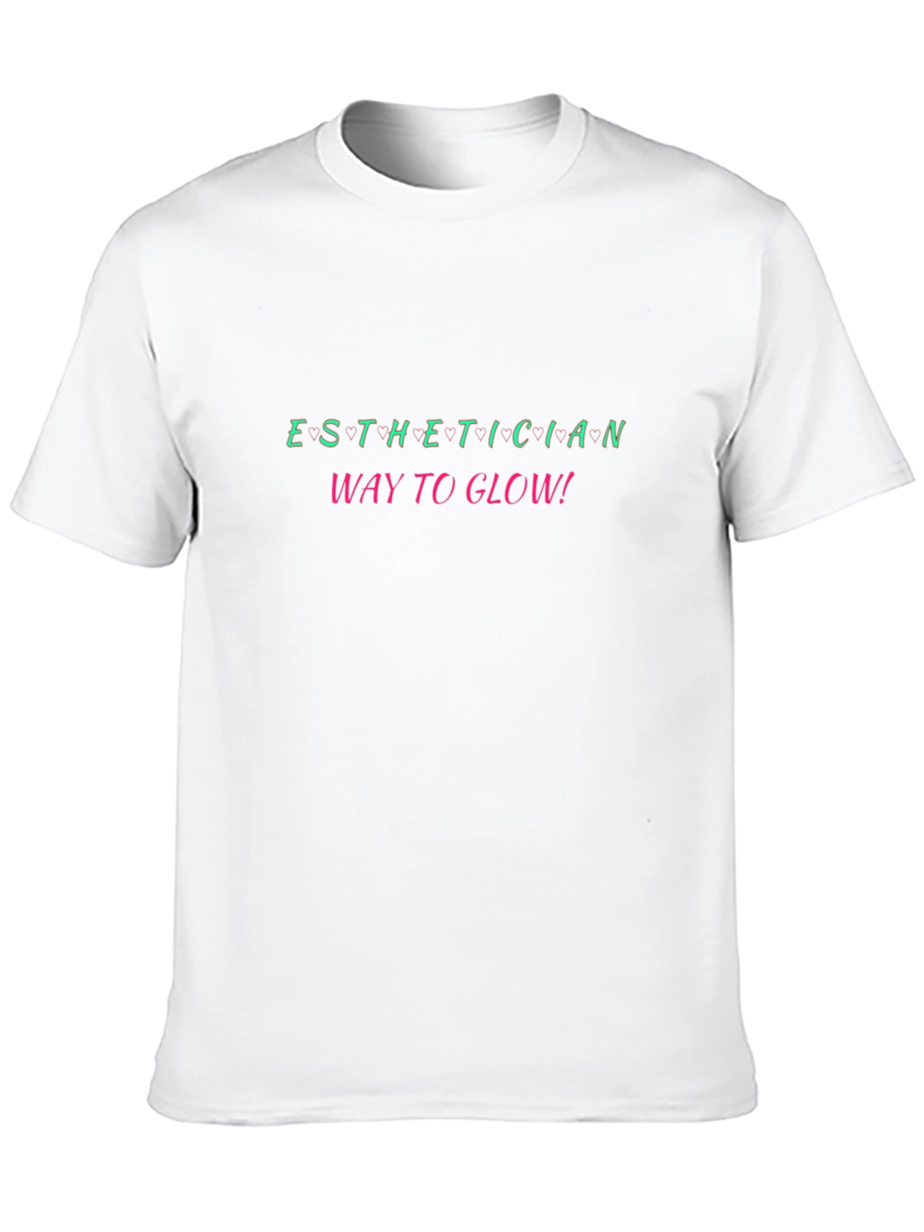 Esthetician Way to Glow! Black Tee