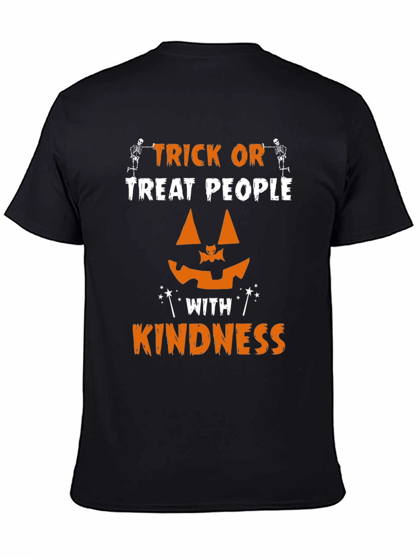 Trick or Treat People with Kindness Graphic Tee