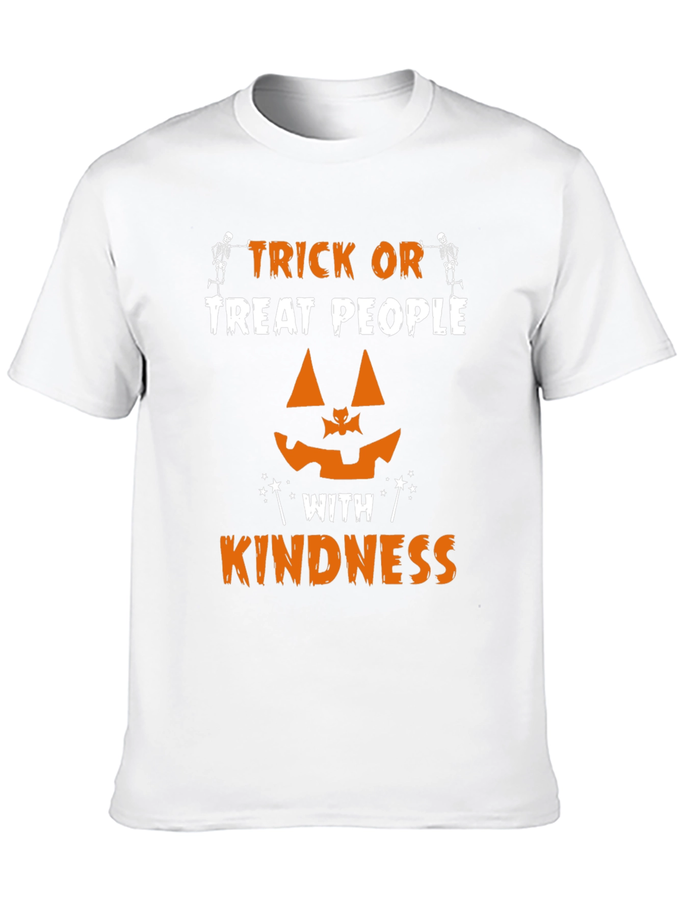 Trick or Treat People with Kindness Graphic Tee
