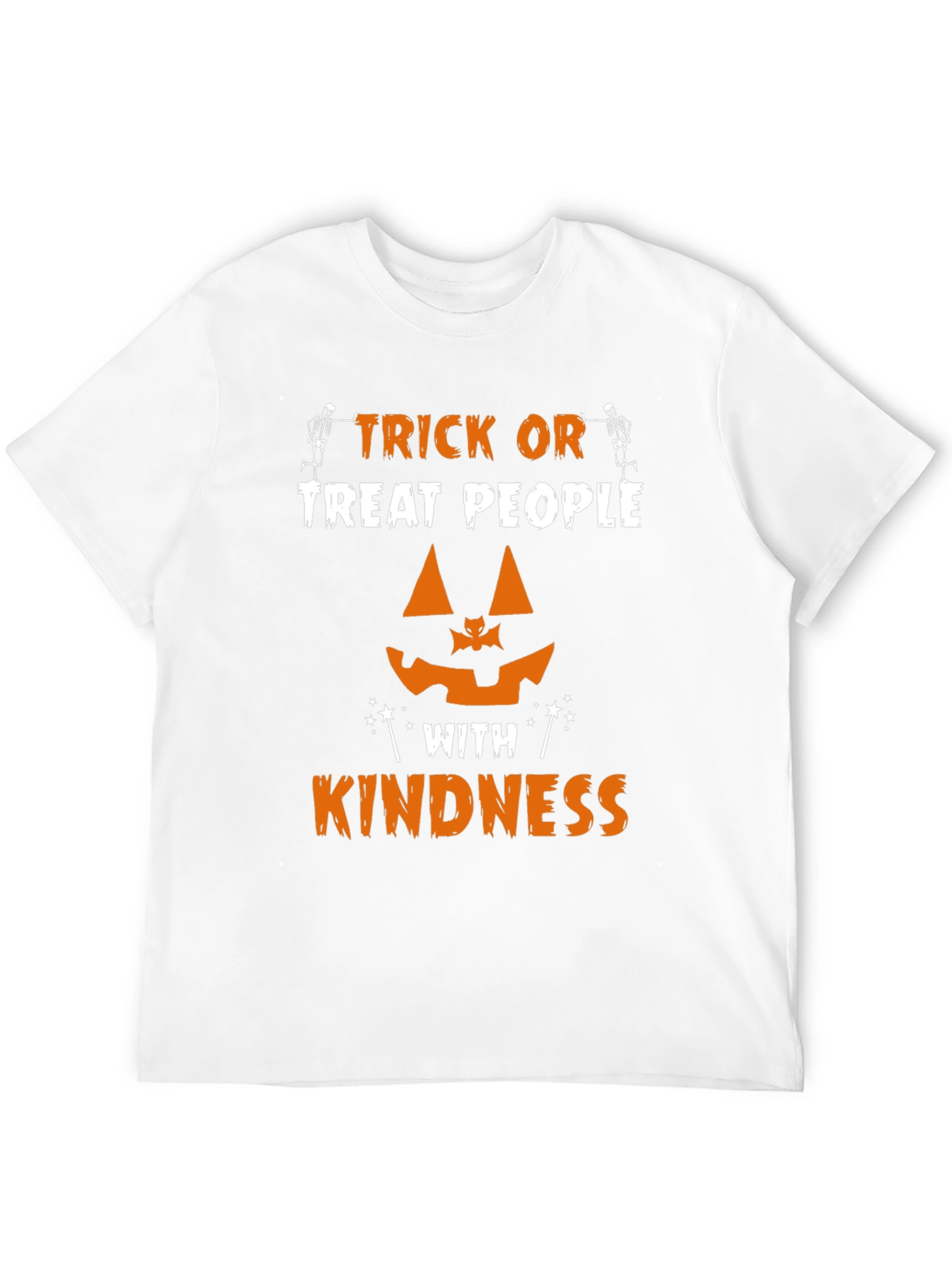 Trick or Treat People with Kindness Graphic Tee