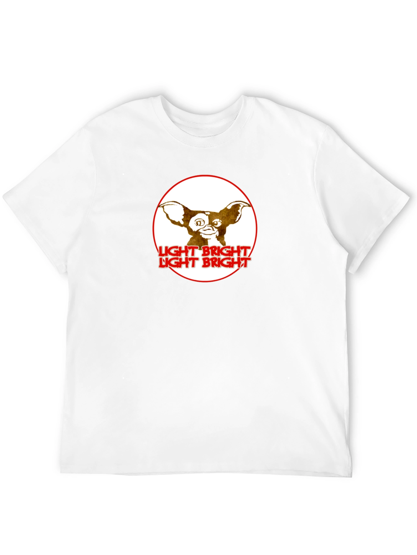 Gremlins Light Bright Graphic Black T-Shirt