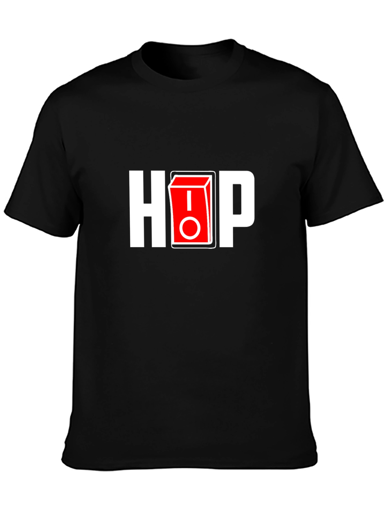 Hop On/Off Black T-Shirt