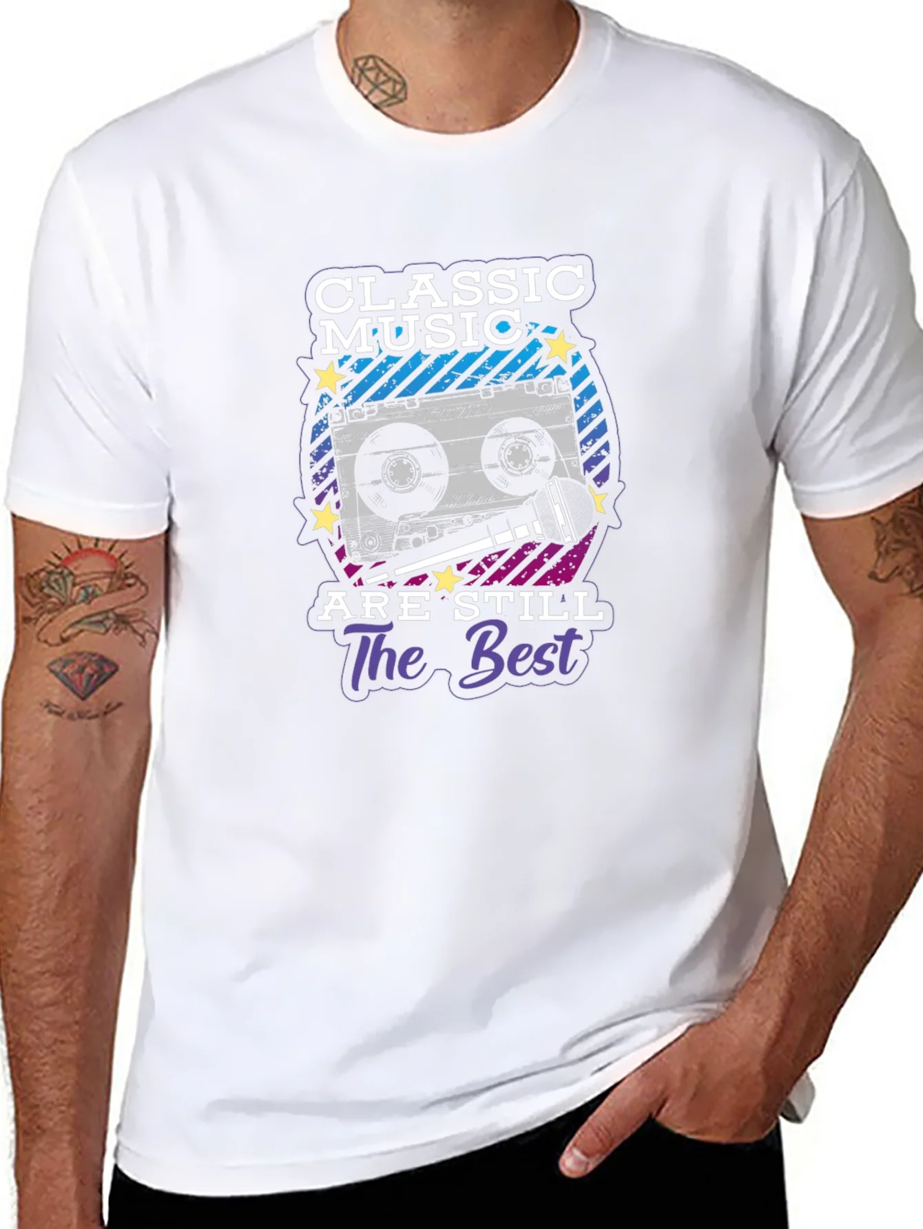 Classic Music Cassette T-Shirt