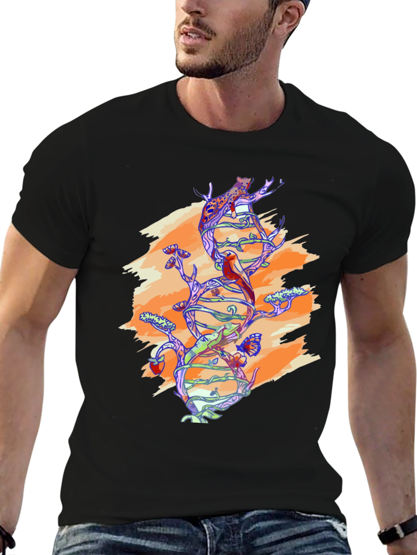 Nature DNA T-Shirt - Unique Graphic Tee