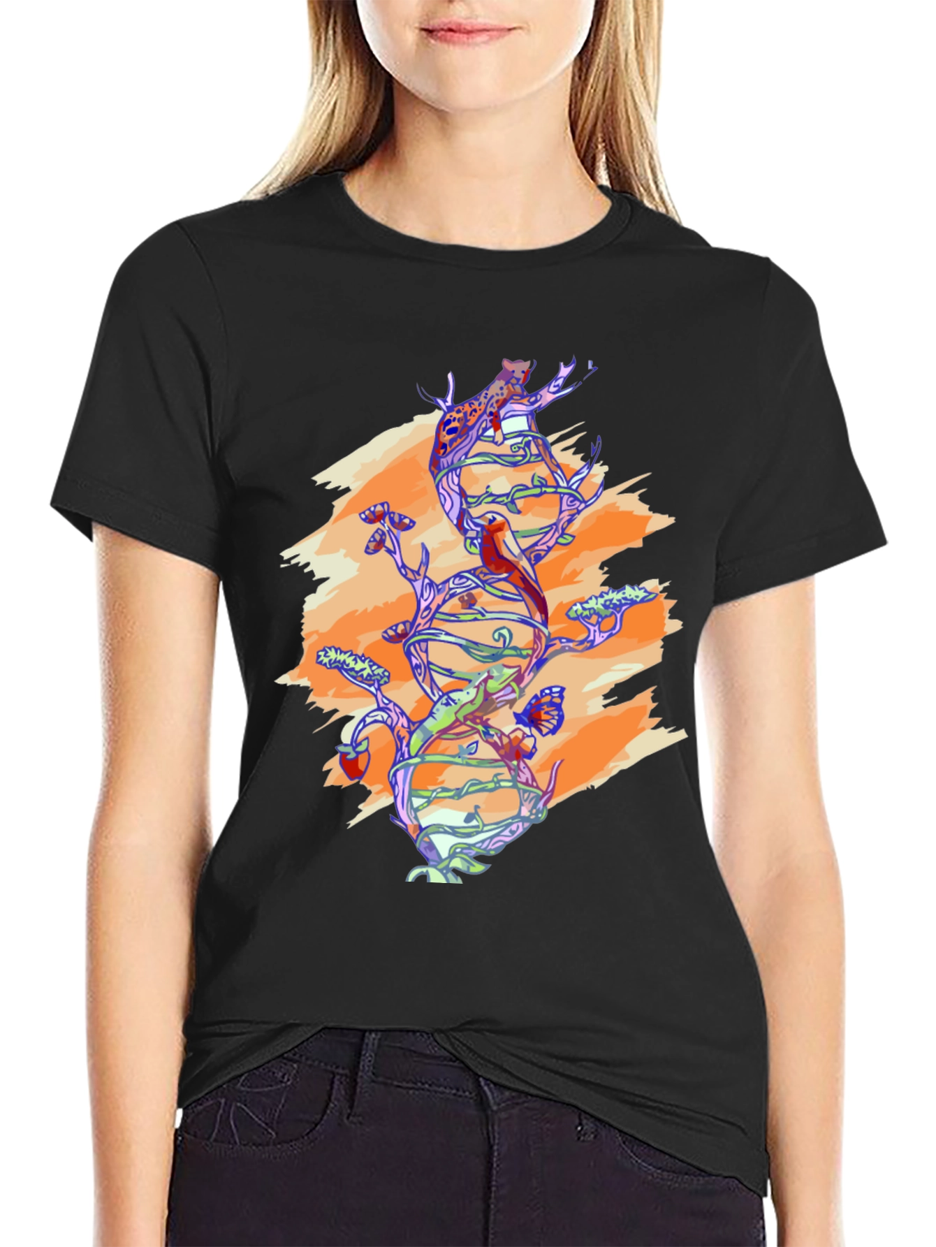 Nature DNA T-Shirt - Unique Graphic Tee