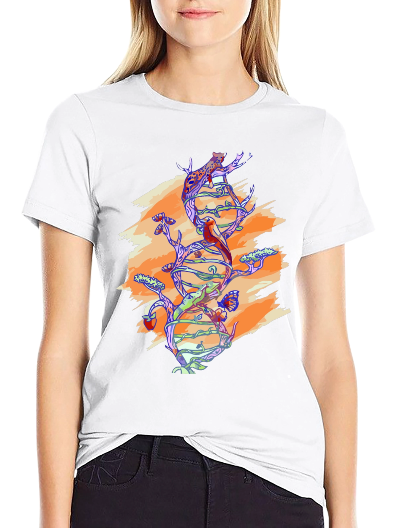 Nature DNA T-Shirt - Unique Graphic Tee