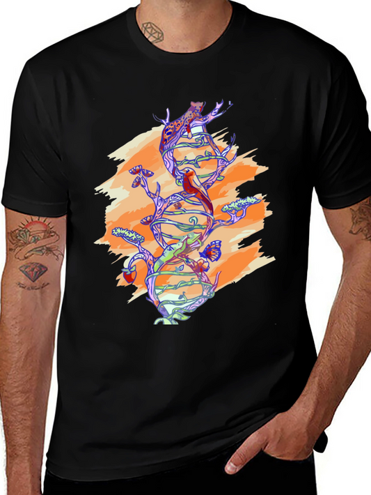 Nature DNA T-Shirt - Unique Graphic Tee
