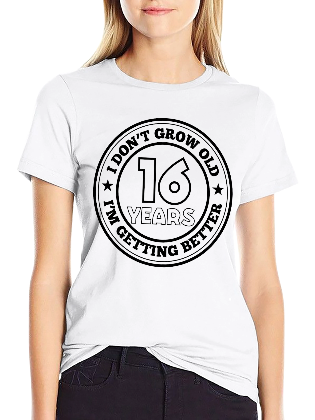 16th Birthday I Dont Grow Old T-Shirt