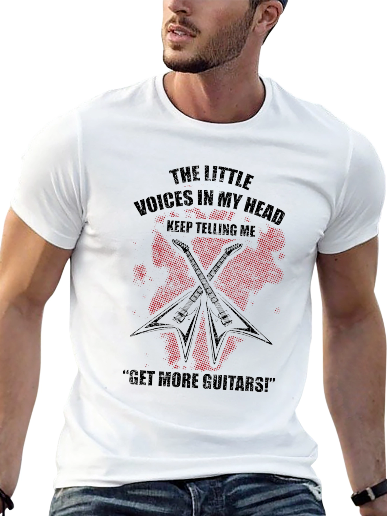 Get More Guitars Graphic T-Shirt