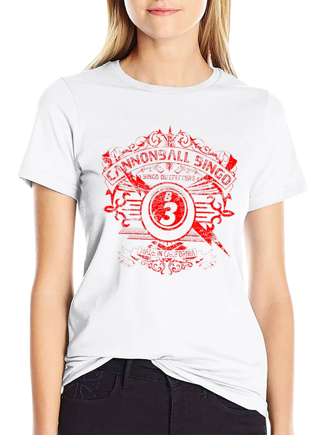 Cannonball Bingo Graphic Tee - Black T-Shirt